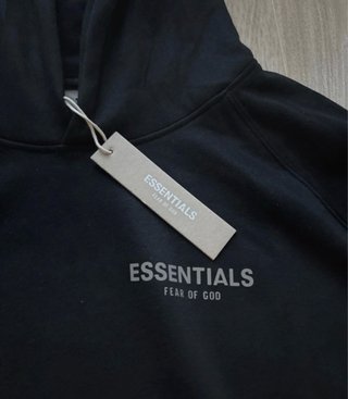 Hoodie Fear of God Essentials Preto