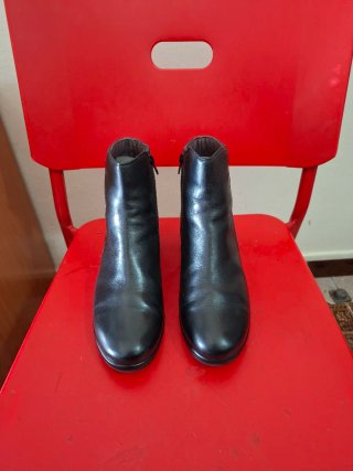 Botines Pitillos Negros Mujer