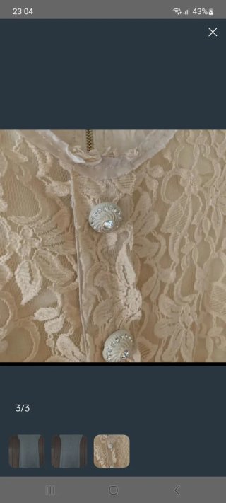 Vestido Purificación García Beige