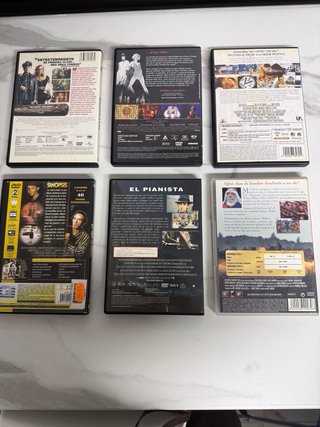 Lote de 6 peliculas
