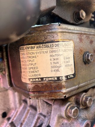 Motor de riego portátil Piva