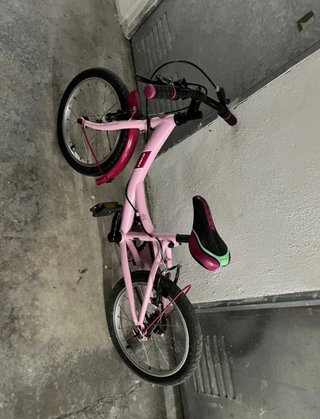 Bici niña rosa casi nueva