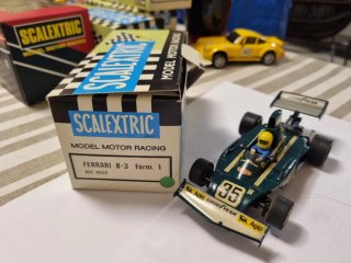 SCALEXTRIC EXIN FERRARI B3 VERDE AÑOS 70