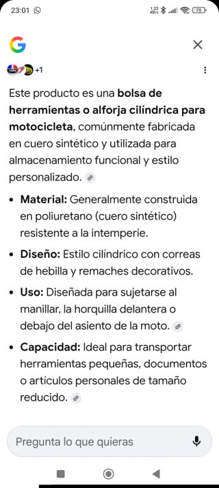 Bolsa Alforja Moto Cuero Tachuelas Hebillas