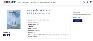 3 Libros nautica Derrotero, Faros, radioseñales