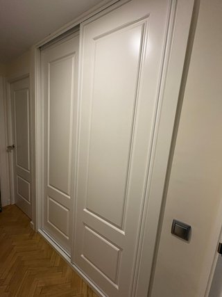 Puertas Armario de madera blanco solo finde