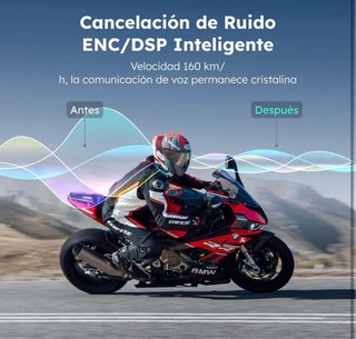 ASMAX Z1 Intercomunicador Moto Bluetooth Dual Pack