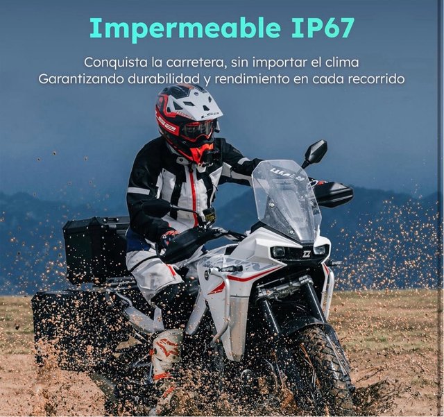 ASMAX Z1 Intercomunicador Moto Bluetooth Dual Pack