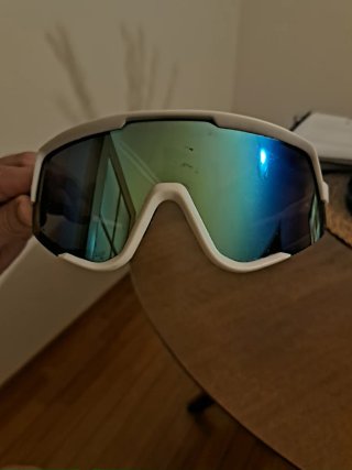 Gafas Ciclismo Blancas Espejo