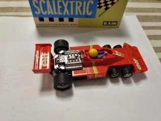 SCALEXTRIC EXIN TYRELL P34 ROJO CLARO