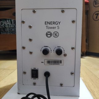 Torre de Sonido Energy Tower 5 Blanca