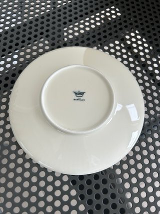 Set 4 Piattini Vintage Porcellana