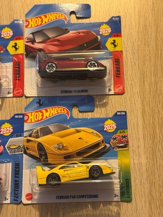 Lote 8 Ferraris Hot Wheels