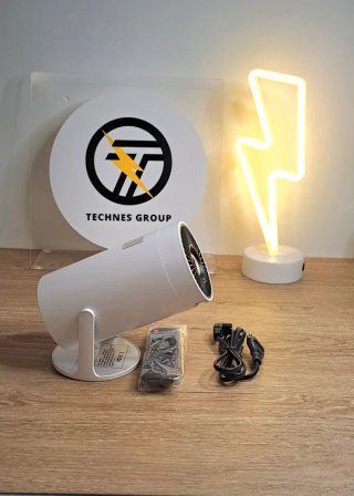 Proyector LED Ultra HD Blanco