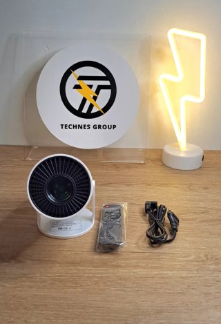 Proyector LED Ultra HD Blanco