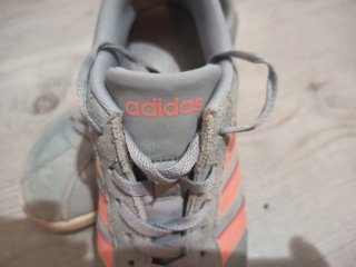Zapatillas Adidas Talla 37 Gris y Rosa