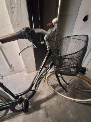 Bicicleta Paseo Cinzia Mia Vintage Negra