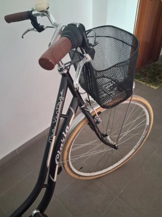 Bicicleta Paseo Cinzia Mia Vintage Negra