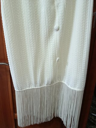 Vestido de fiesta blanco mujer