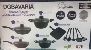 Batteria pentole 14 pezzi DGBavaria
