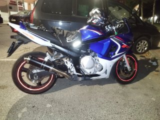 Suzuki GSX650F 2007  Limitada A2 35 kW Pegatina C