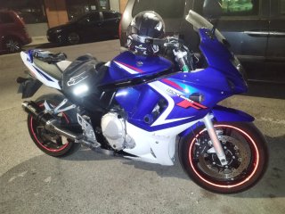 Suzuki GSX650F 2007  Limitada A2 35 kW Pegatina C