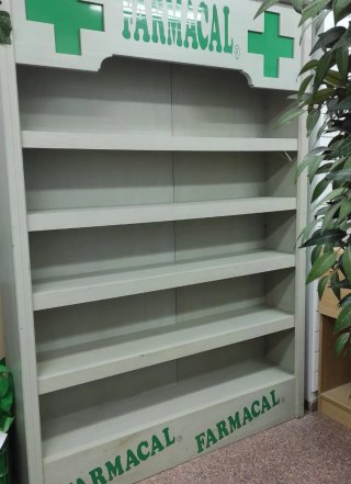 Estantería Farmacal Madera Beige/Verde