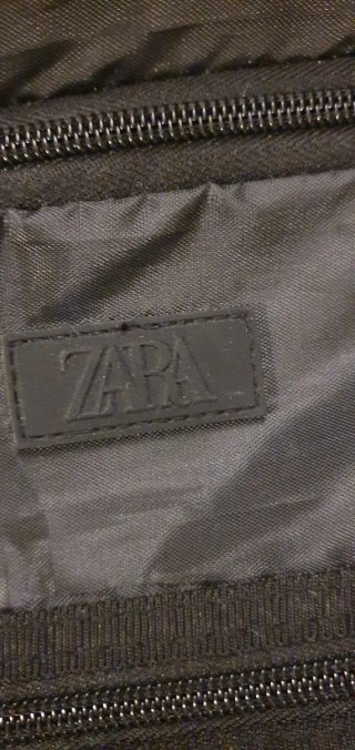 Maleta Zara Gris y Blanca