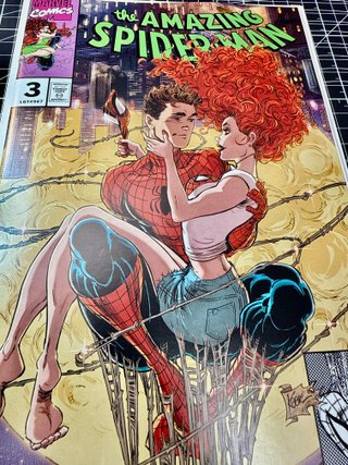 Lote 2 Comic USA AMS #3 Kaare Andrews de SDCC 2025