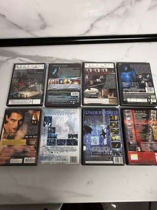 Lote 7 Películas DVD Terror Fantasía