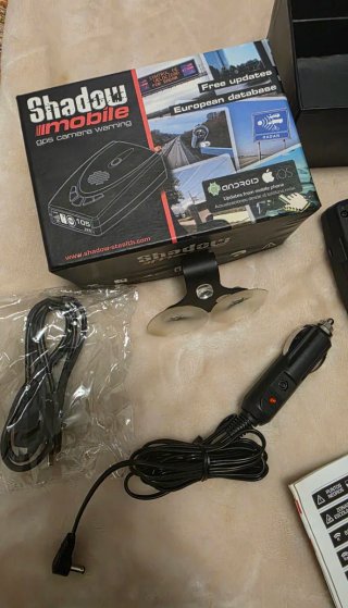 Detector avisador radar Shadow Mobile- Supercombi3