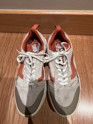 Zapatillas Vans Beige y Naranja