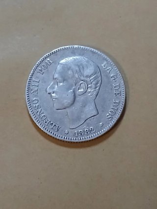 4 Monedas Españolas Plata.