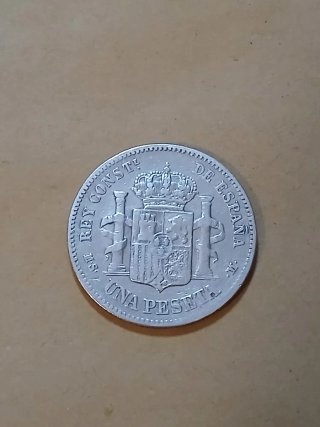 4 Monedas Españolas Plata.