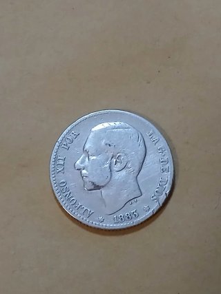 4 Monedas Españolas Plata.