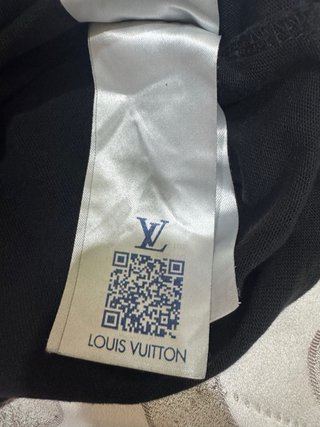 T-shirt Louis Vuitton Nera Taglia XL
