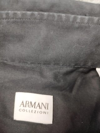 Camisa Armani Negra Talla M