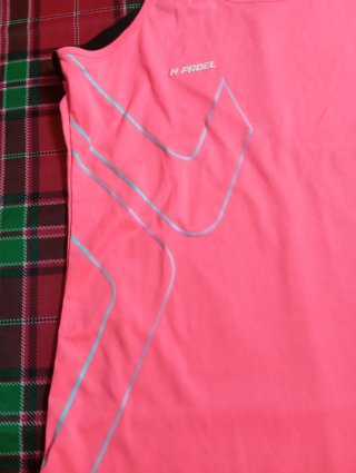 Camiseta deportiva H Padel rosa