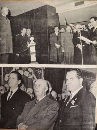 Tres revistas 1966 de Barreiros visita de Franco.