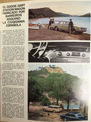 Tres revistas 1966 de Barreiros visita de Franco.
