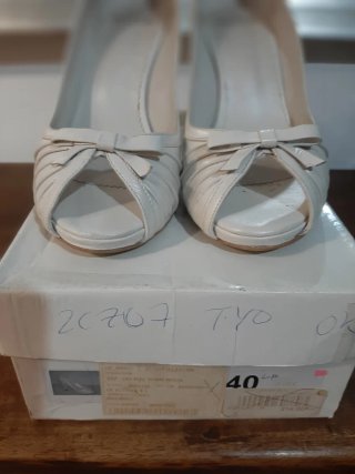 Zapatos de Novia Blancos