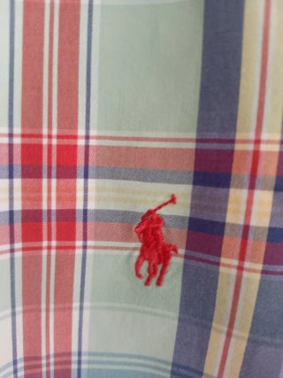 Camisa Polo Ralph Lauren Cuadros Talla M