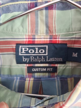 Camisa Polo Ralph Lauren Cuadros Talla M