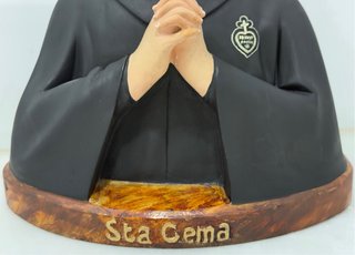 ANTIGUO BUSTO DE SANTA GEMA DE GALGANI DE OLOT