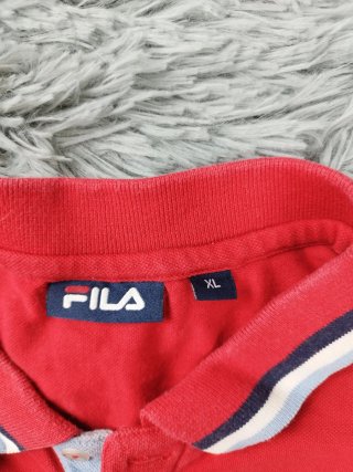 Polo Fila Rojo Talla L