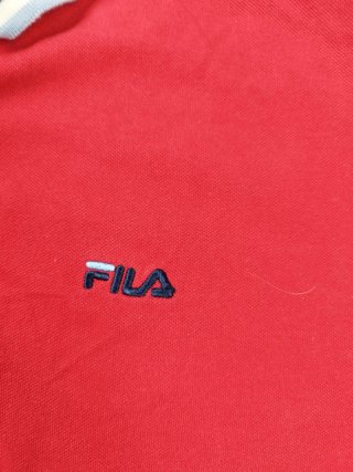 Polo Fila Rojo Talla L