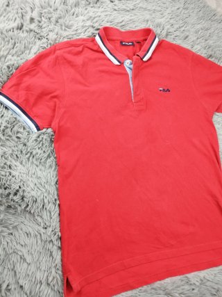 Polo Fila Rojo Talla L