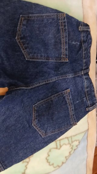 Pantalón vaquero cargo azul