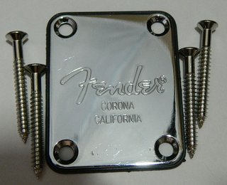 Placa mástil guitarra "CORONA CALIFORNIA" grabado