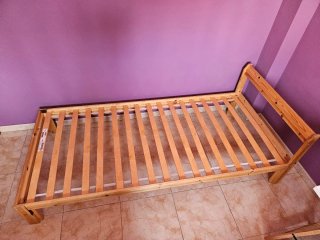 Cama IKEA NEIDEN 90x200 + somier LURÖY